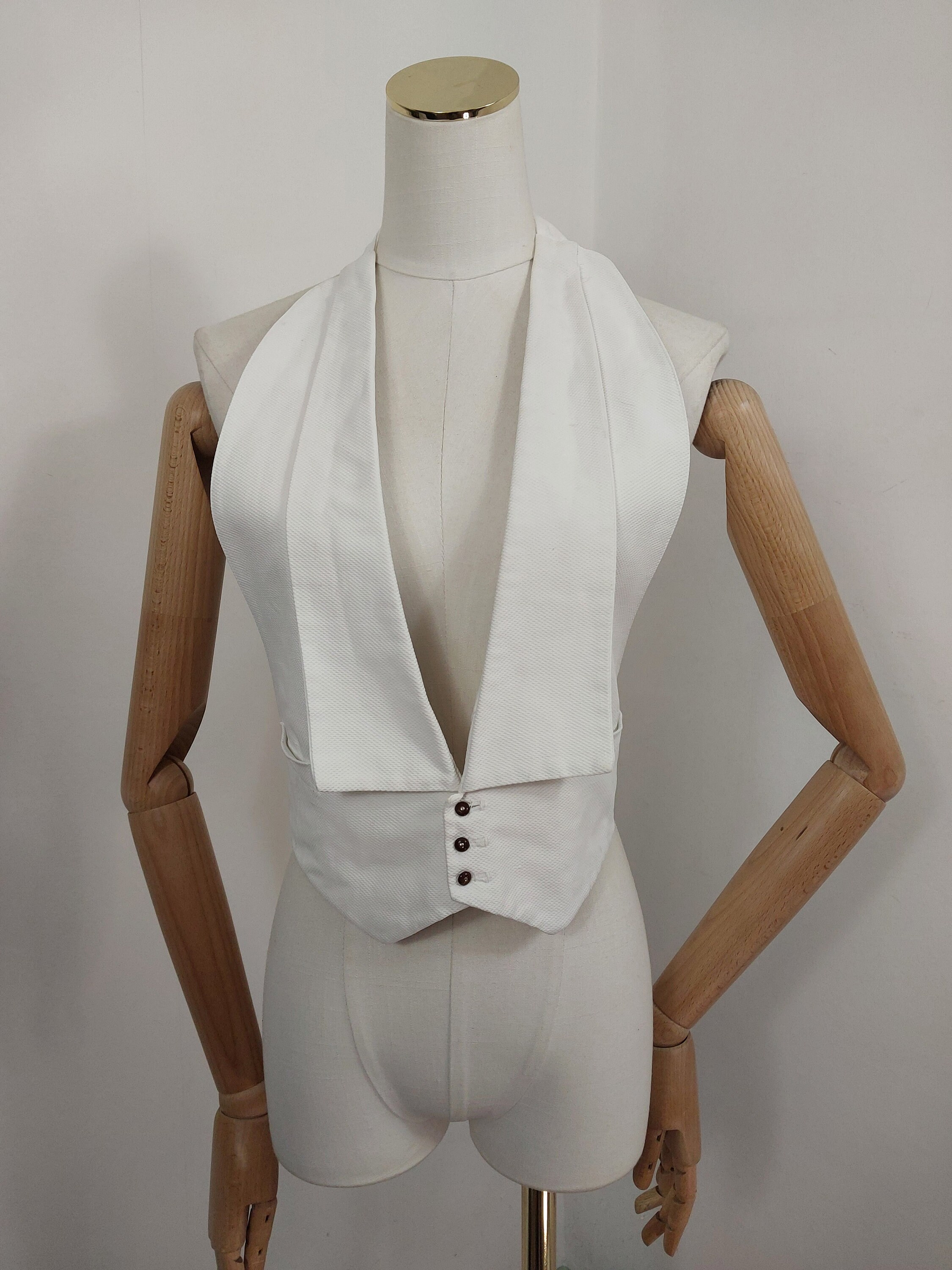 Double breasted marcella waistcoat clearance