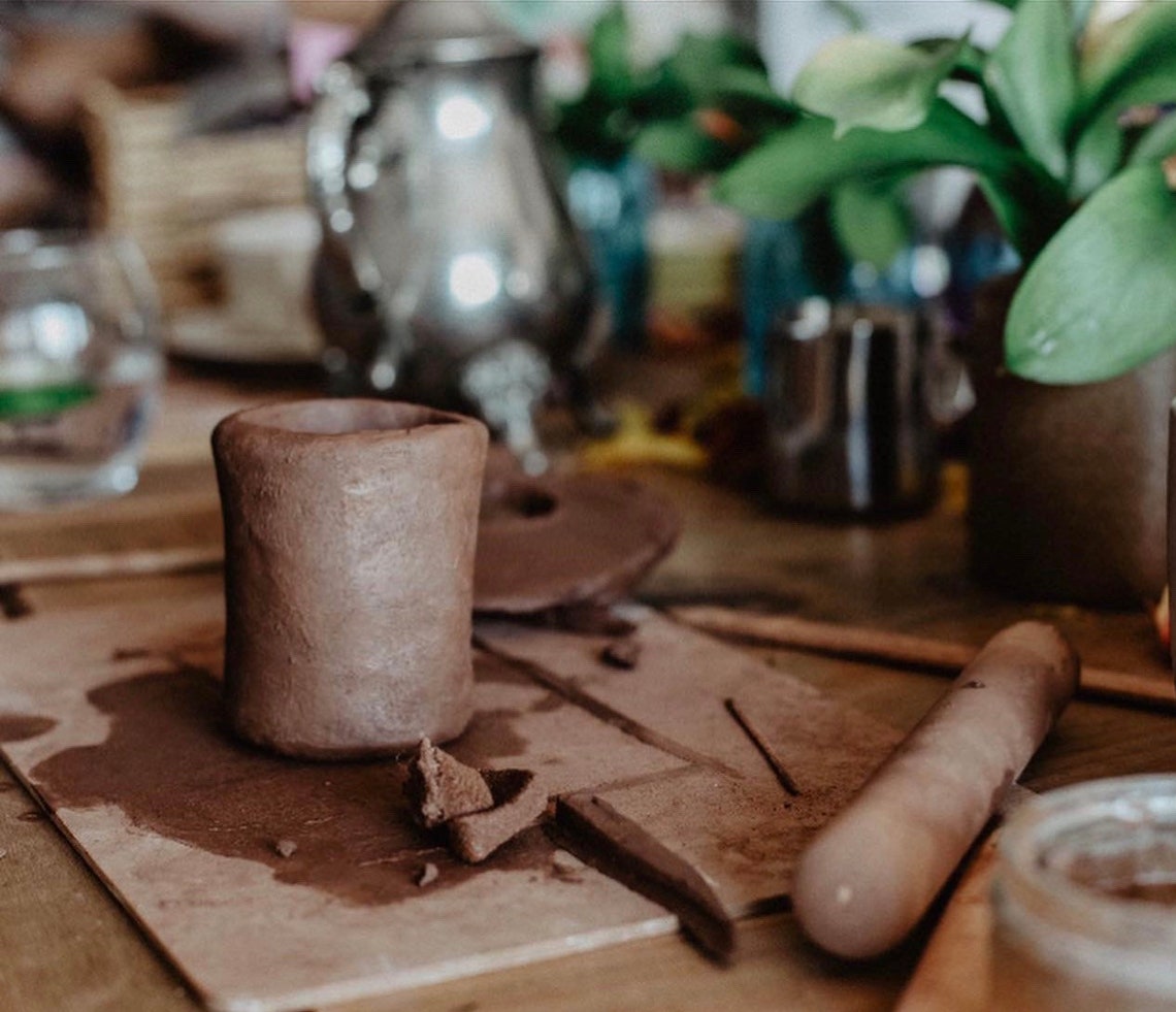 Make Your Own Pottery Clay Craft Kit Etsy