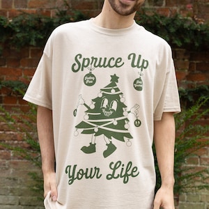 Spruce Up Your Life Men&#39;s Christmas T-Shirt
