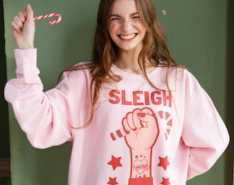 Sleigh All Day Women's Christmas Jumper