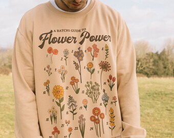 mens flower jumper