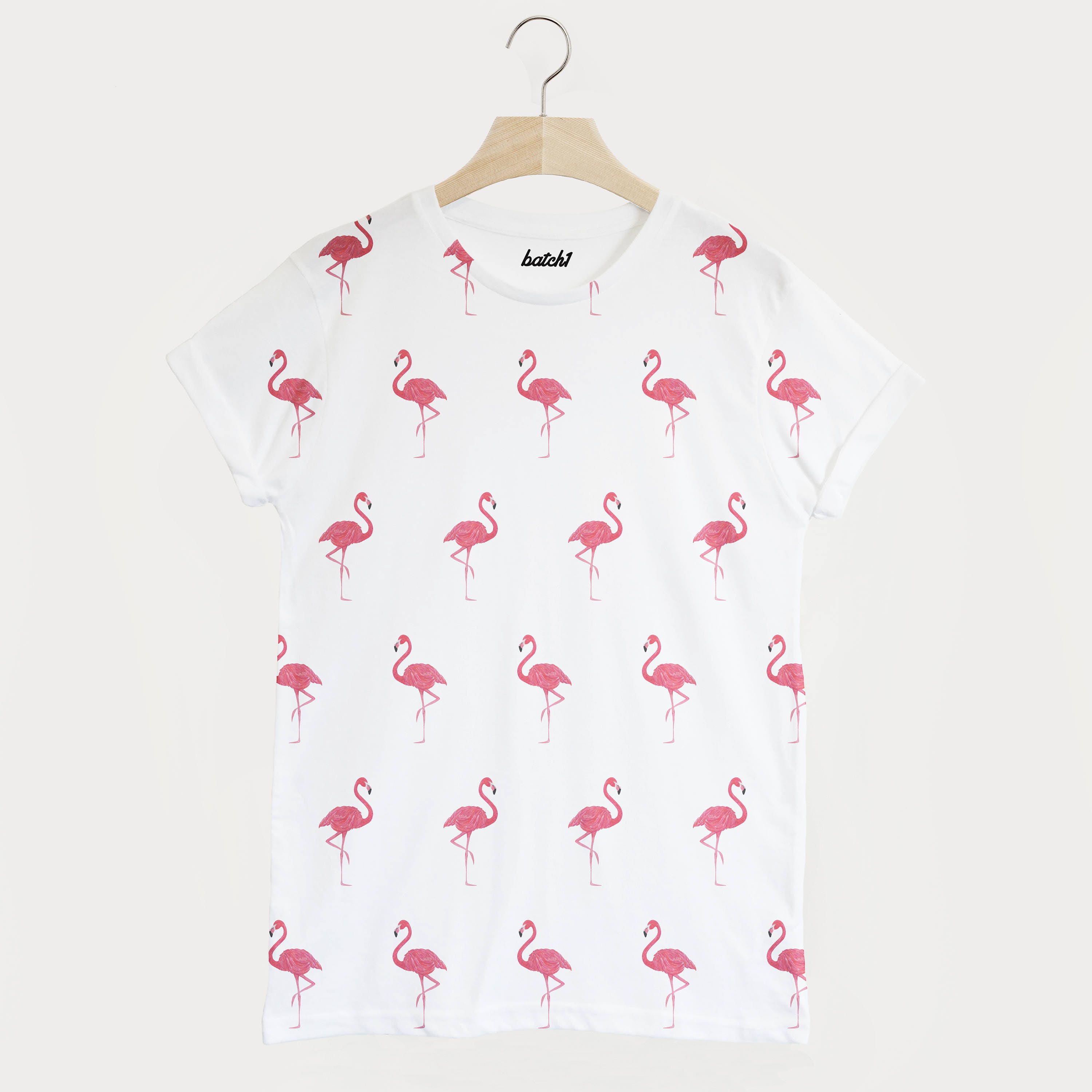 Flamingo All Over Unisex T Shirt -