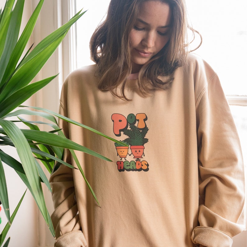 Pot Heads Women's Slogan Sweatshirt image 3