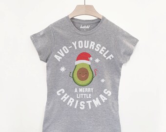 Avo Yourself A Merry Christmas Women's Avocado T Shirt