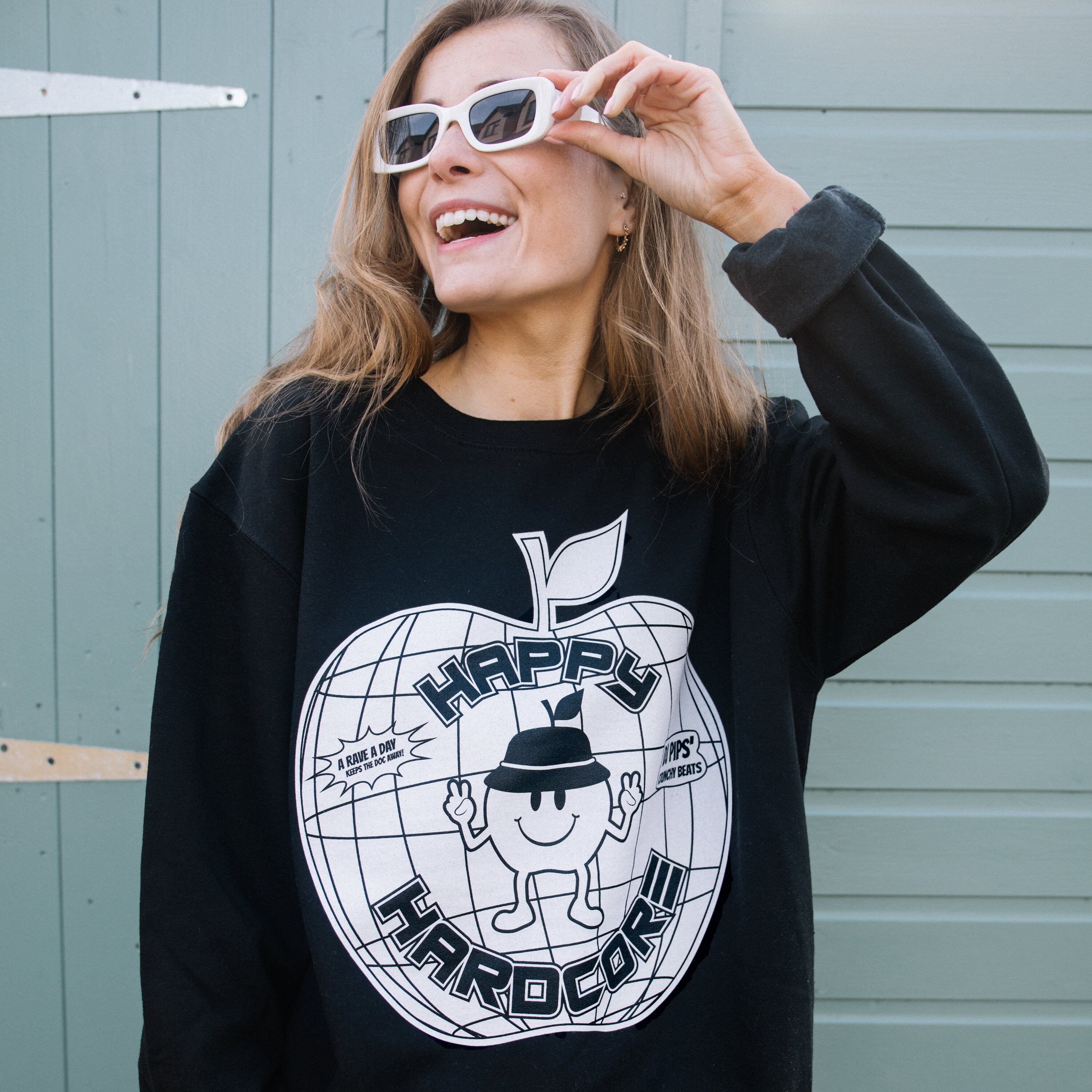 Happy Hardcore Women's Festival Sweatshirt - Etsy