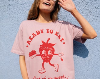 Ready To Eat Strawberry Women’s Graphic T-Shirt