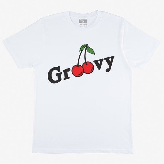 Camiseta Informal Con Estampado De Cerezas Para Niños
