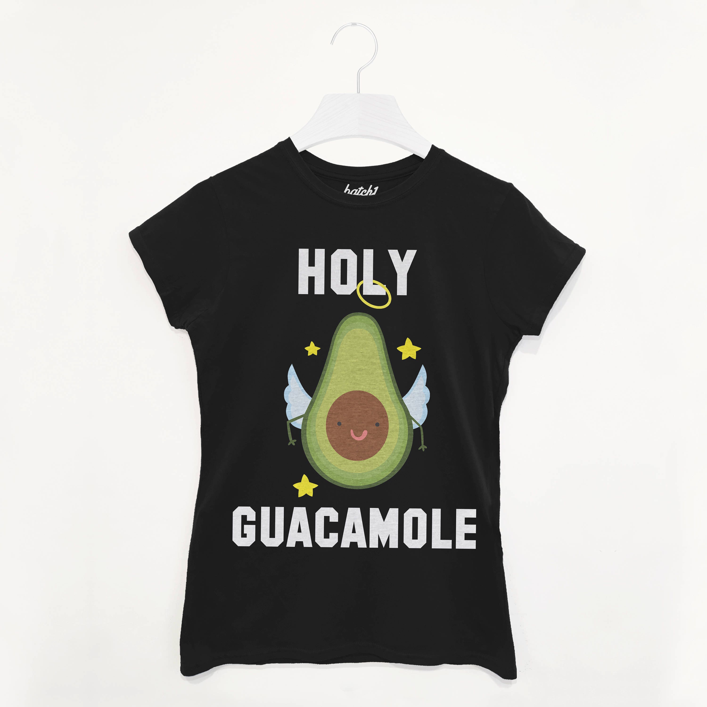 Camiseta con eslogan de aguacate para mujer Holy Guacamole Etsy