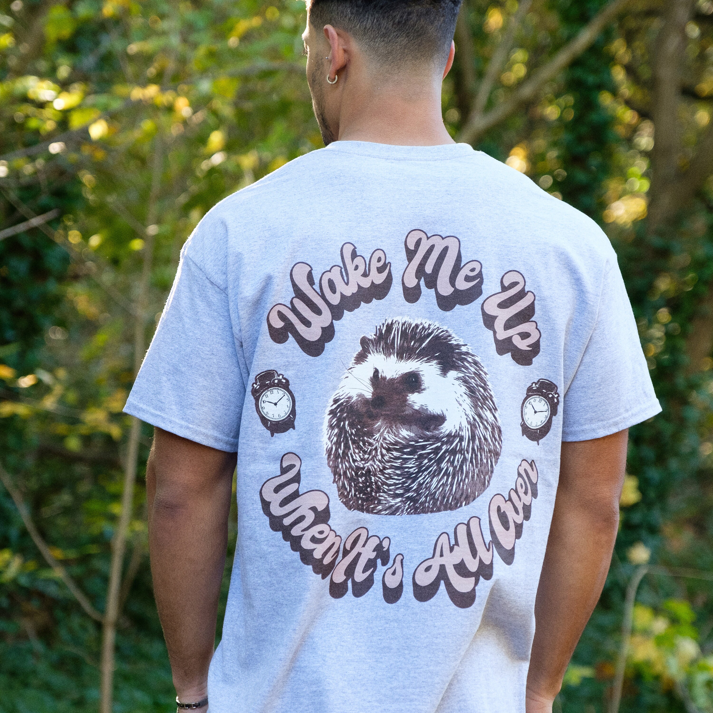 Image of Wake Me Up Men's Slogan T Shirt