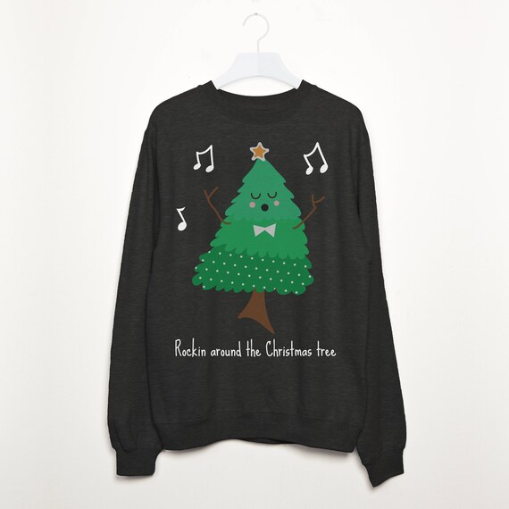 Rockin Around the Christmas Tree Women's Sweatshirt UK