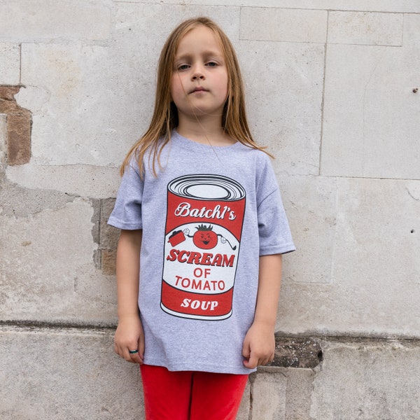 Scream of Tomato Soup Girls' Slogan T-Shirt