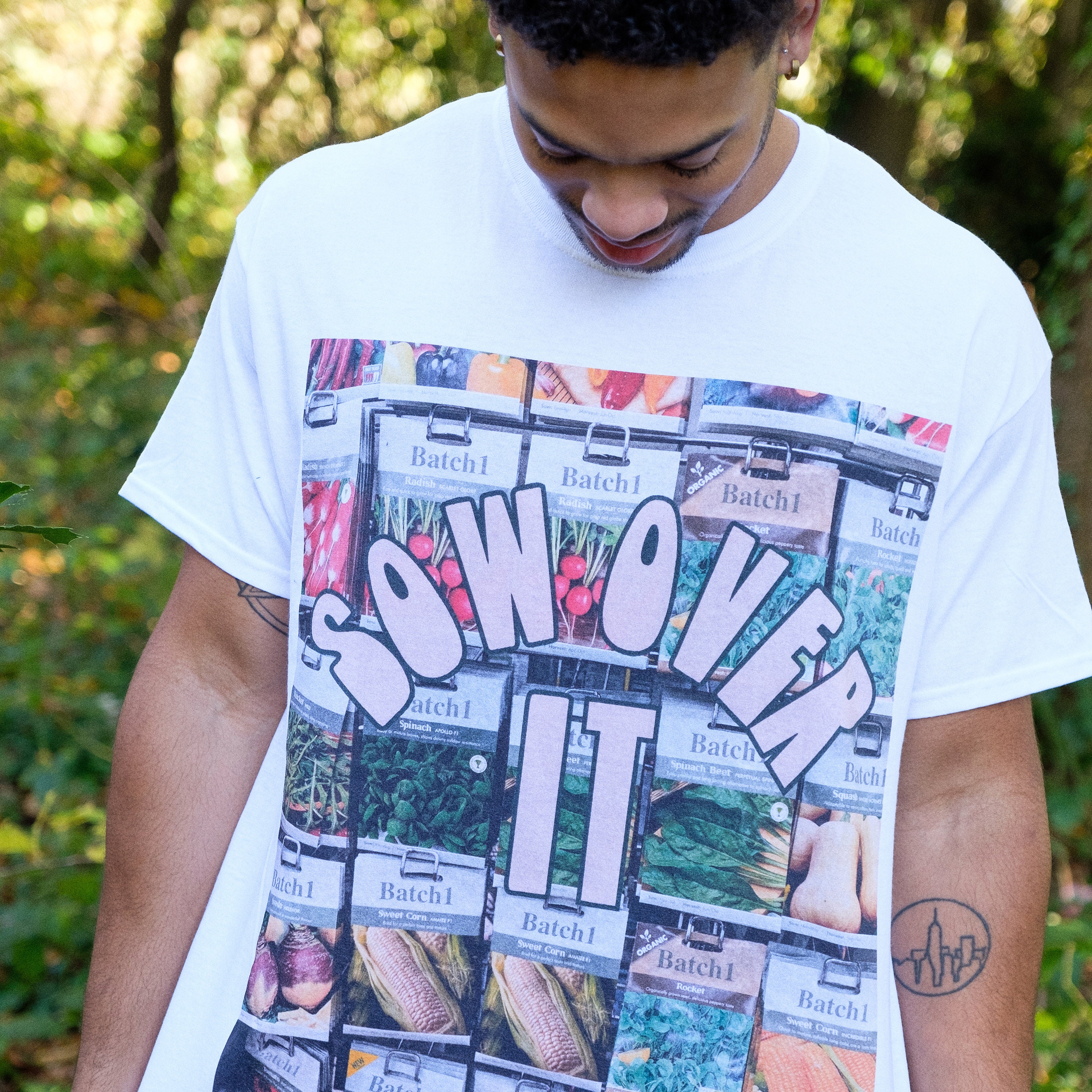 Image of Sow Over It Men's Slogan T-Shirt