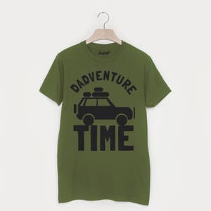 Dadventure Time Men&#39;s Slogan T Shirt