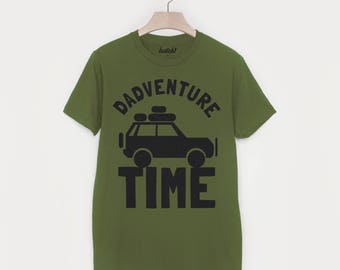 Dadventure Time Men's Slogan T Shirt