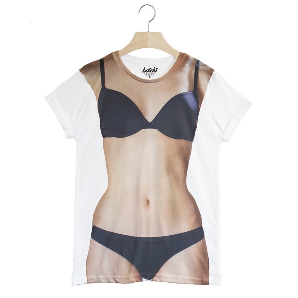 Bikini Body All Over Fotodruck Unisex Novelty Kostüm T-Shirt