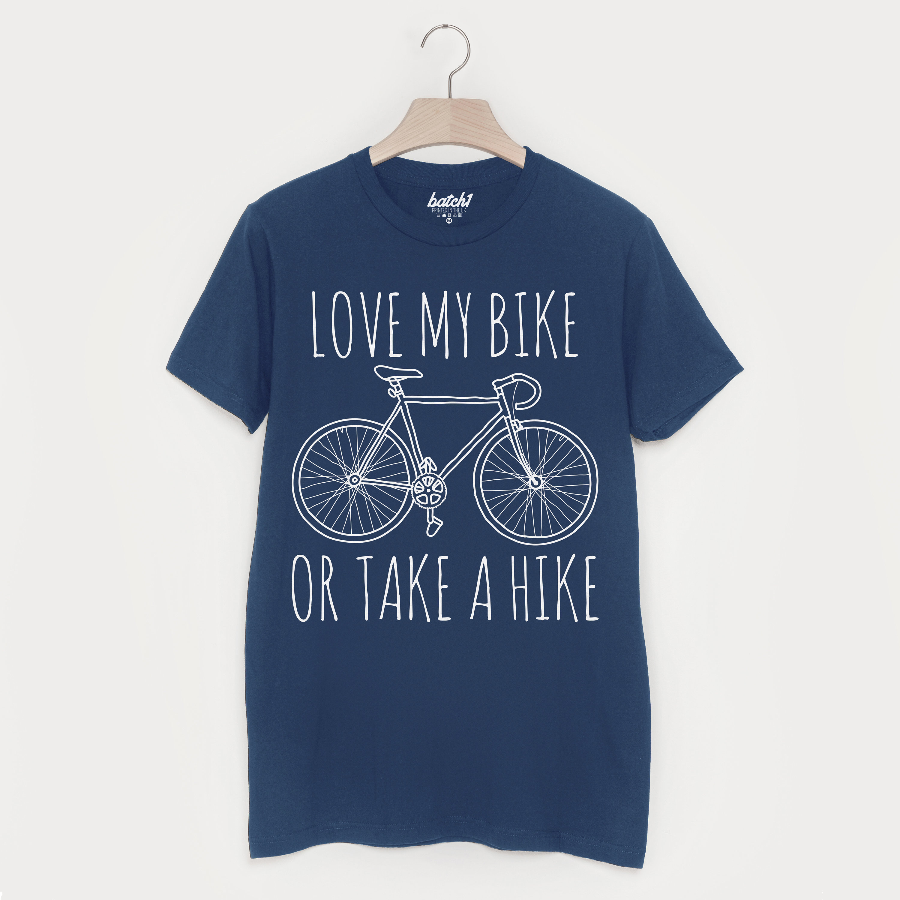Image of Love My Bike Or Take A Hike Men's Cycling T Shirt