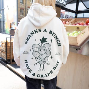 Thanks A Bunch Vanilla Fruit Logo Hoodie
