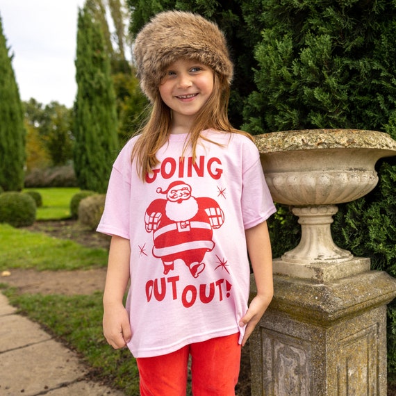 Occlusie lade lied Uitgaan Santa Girls 'Christmas T-Shirt - Etsy Nederland