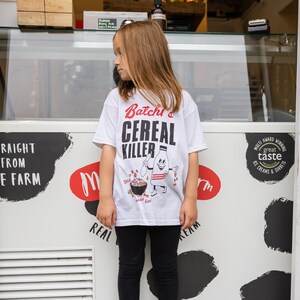 Cereal Killer Girls' Slogan T-Shirt image 2