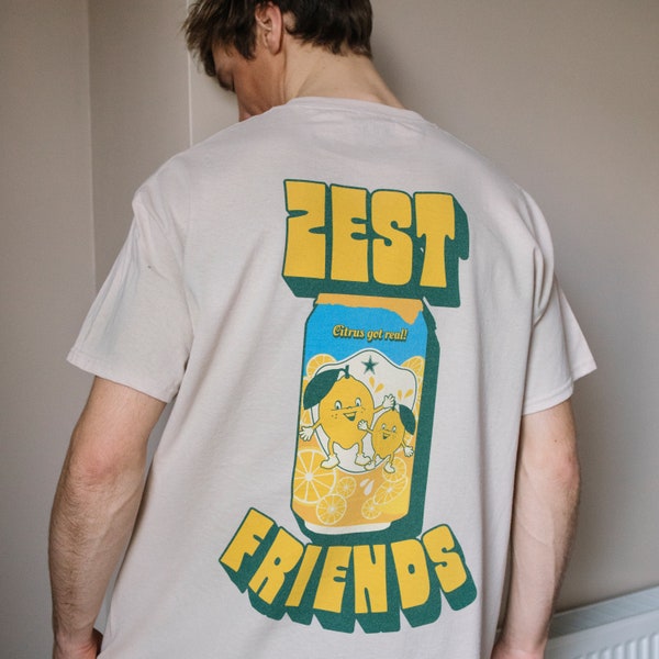 Zest Friends Men's Slogan T-Shirt