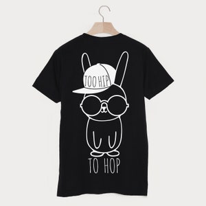 Hip Hop Bunny Men&#39;s Slogan T Shirt