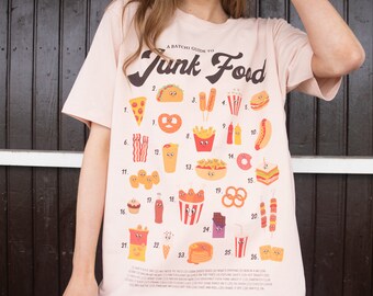 Junk Food Guide Women’s Graphic T-Shirt