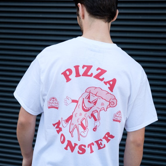 pizza print t shirt