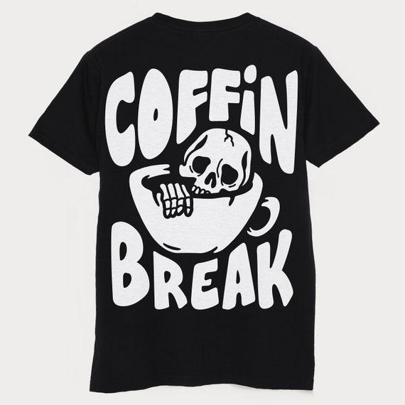 Coffin Break Men's Halloween T-shirt - Etsy