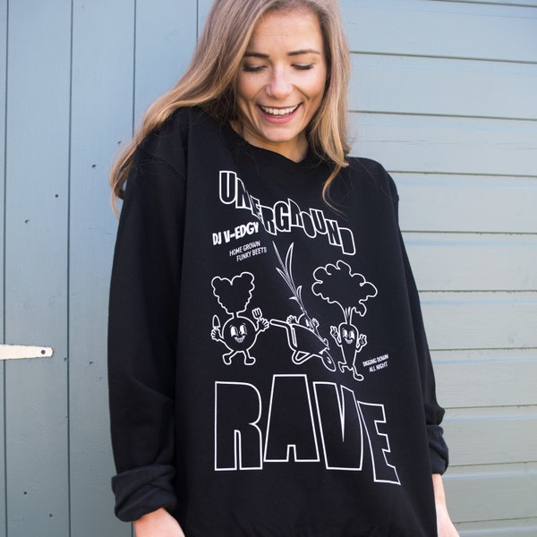 Underground Rave Women's Festival Sweatshirt