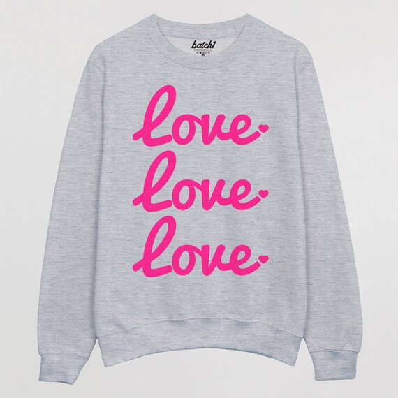 Pink slogan sweatshirt new arrivals
