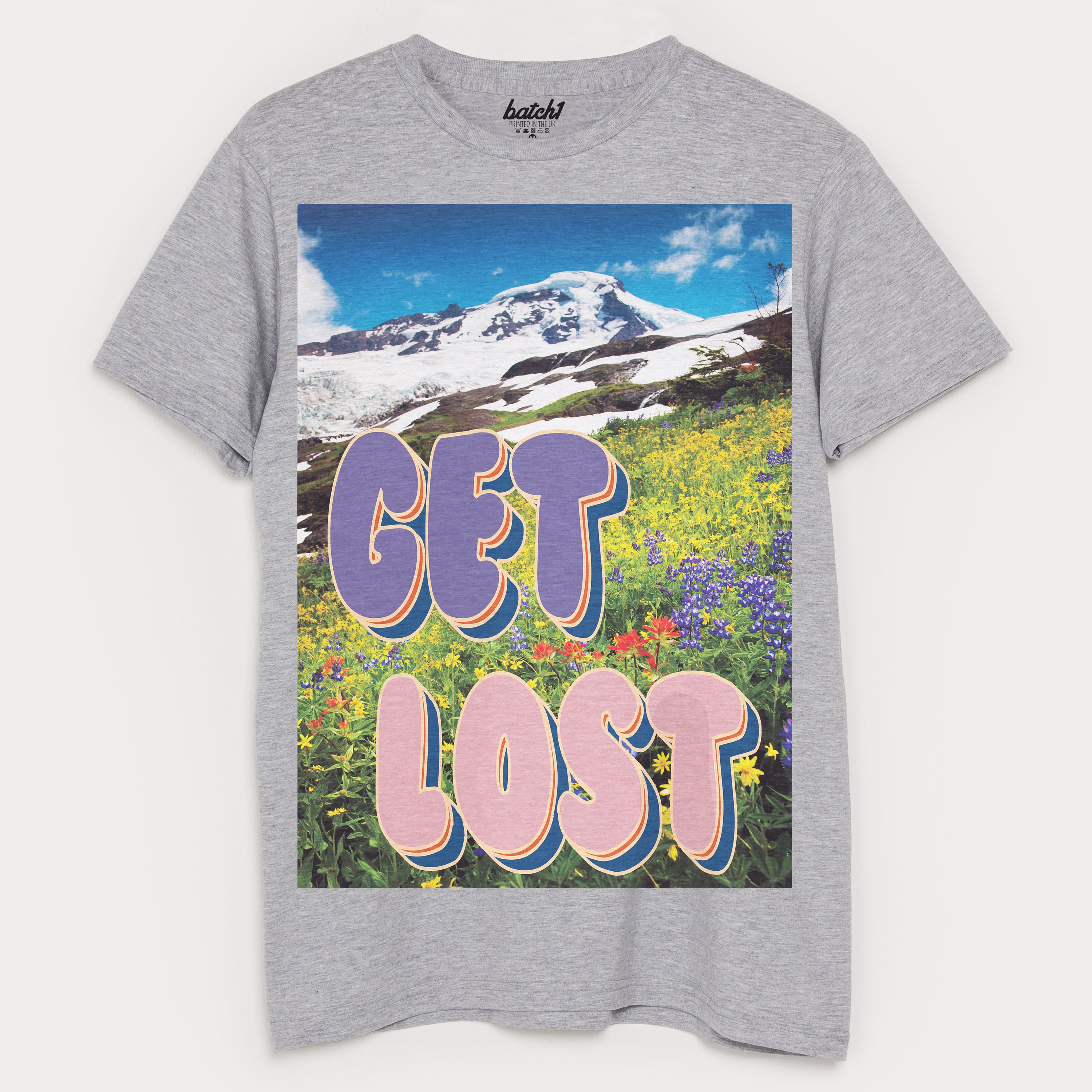 Image of Get Lost Men's Slogan T-Shirt