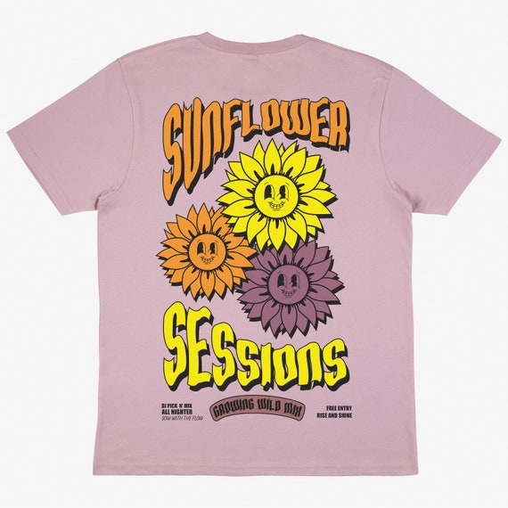 Sunflower Sessions Men's Festival T-shirt - Etsy
