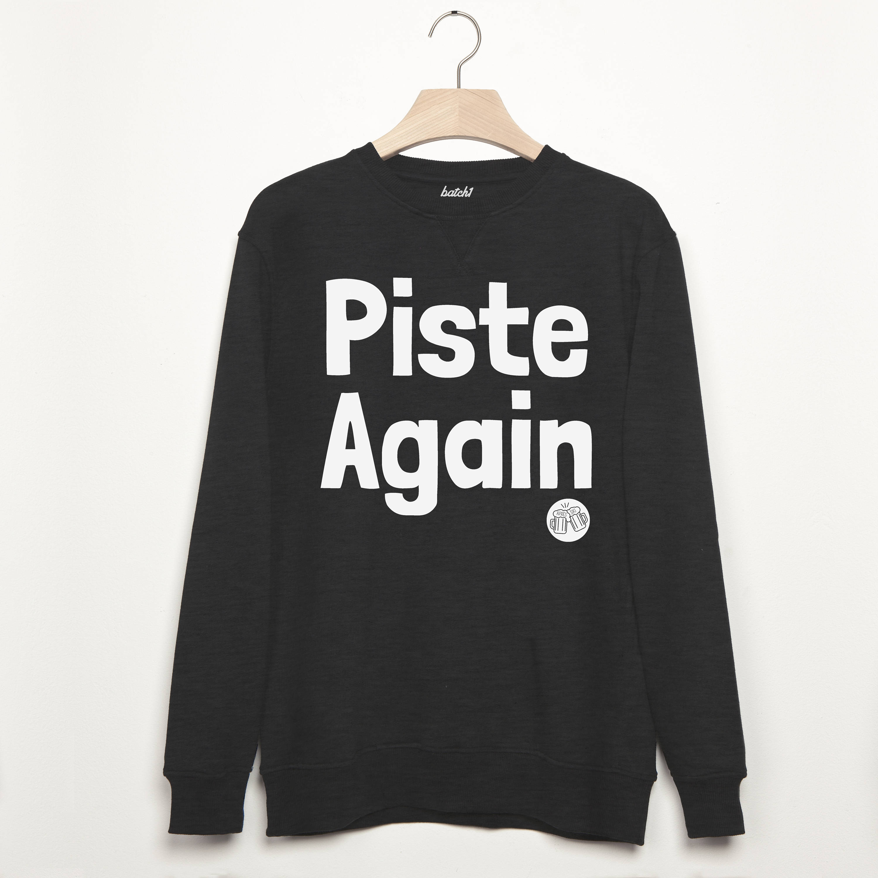 Image of Piste Again Men's Apres Ski Snowboard Sweatshirt