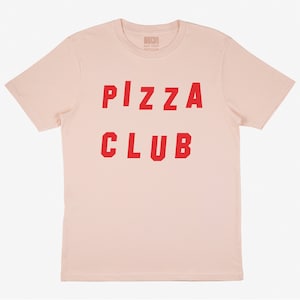 Pizza Club Womens Slogan T-Shirt image 3