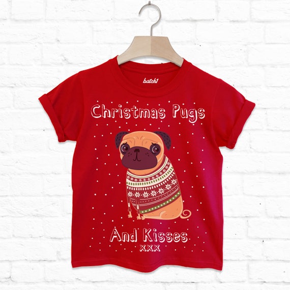 BATCH1 CHRISTMAS PUGS AND KISSES NOVELTY FASHION XMAS MENS FESTIVE SWEATSHIRT BATCH1 CHRISTMAS PUGS AND KISSES NOVELTY FASHION XMAS MENS FESTIVE SWEATSHIRT
