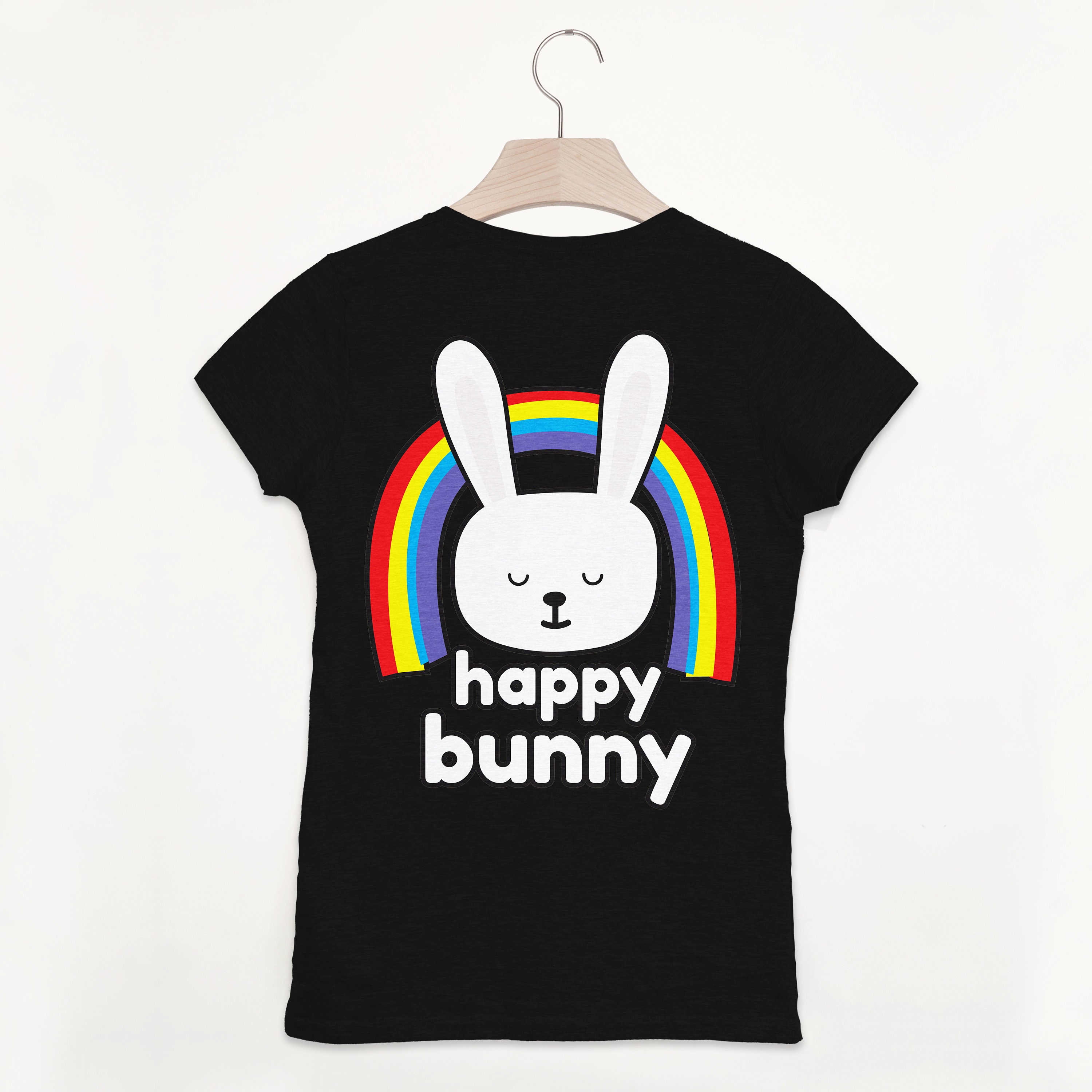 Happy bunny shirt womens Clearance