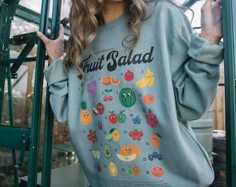 Fruit Salad Guide Women's Graphic Sweatshirt