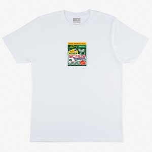 Off the Scale Mermaid Washing Powder White T-Shirt