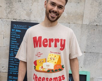 Merry Cheesemas Men's Christmas T-Shirt