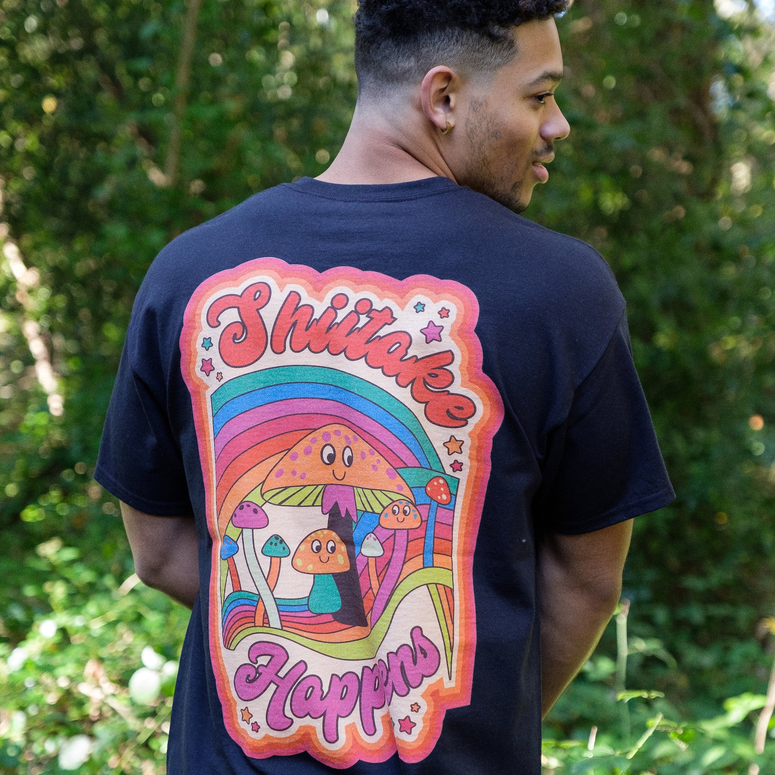 Shiitake Happens Men's Slogan TShirt Etsy