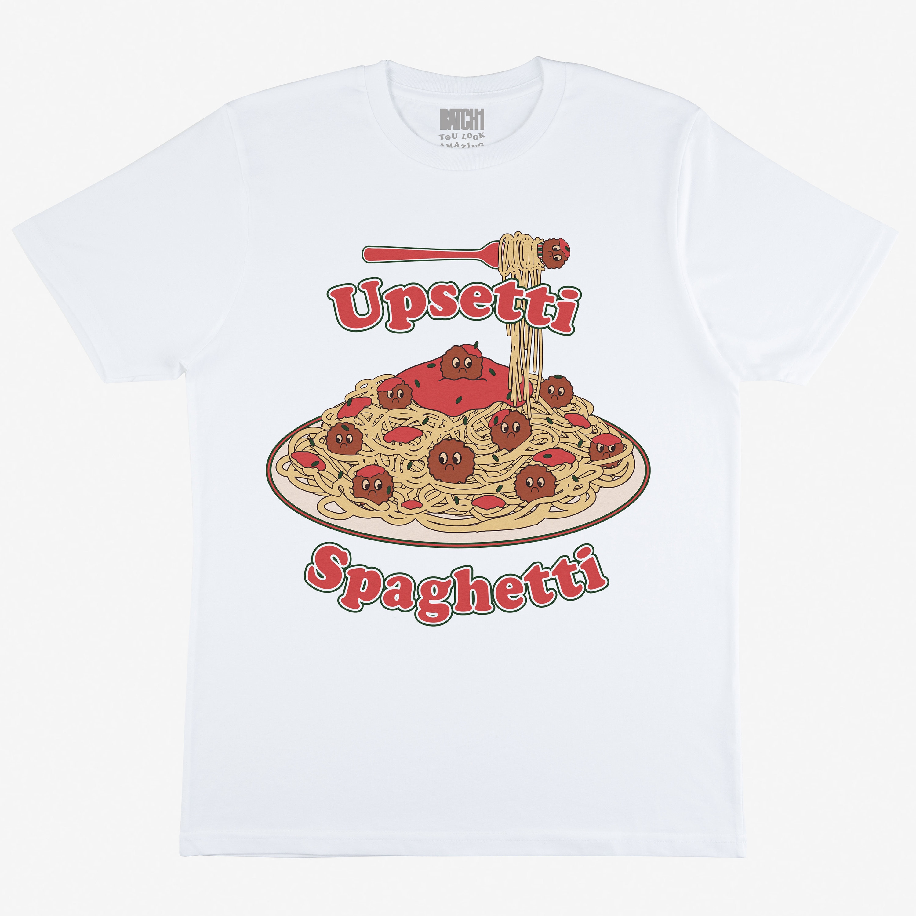 T shirt spaghetti clearance
