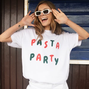 Pasta Party Women's Slogan T-Shirt