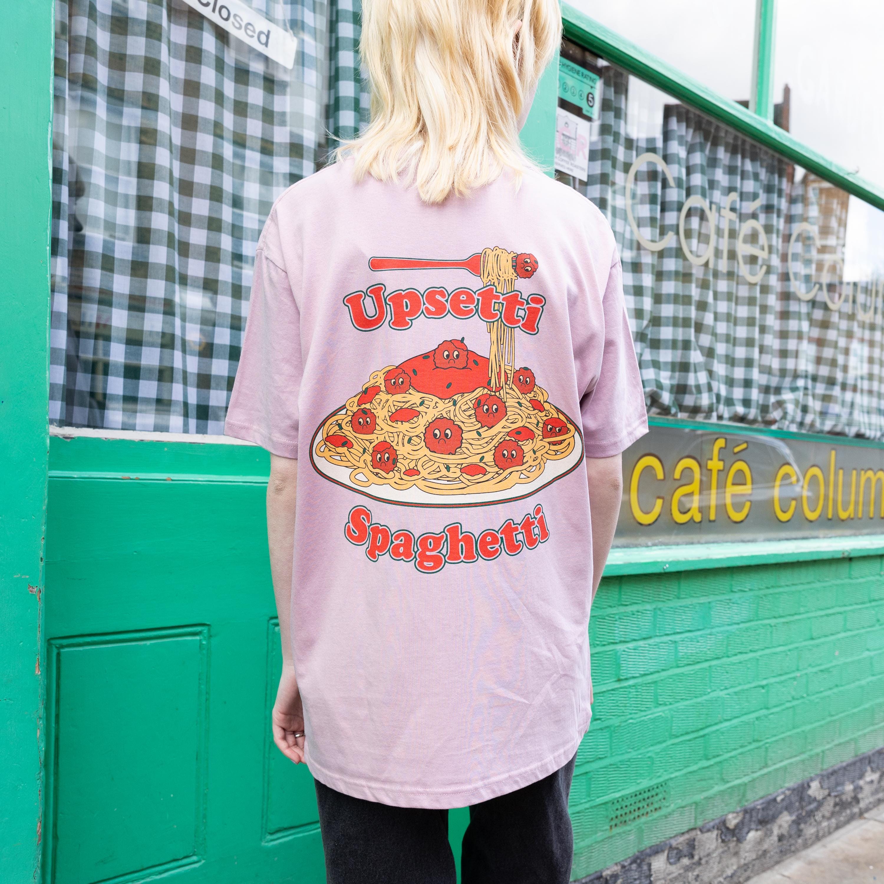 Upsetti Spaghetti Purple Women's Pasta T Shirt - Etsy