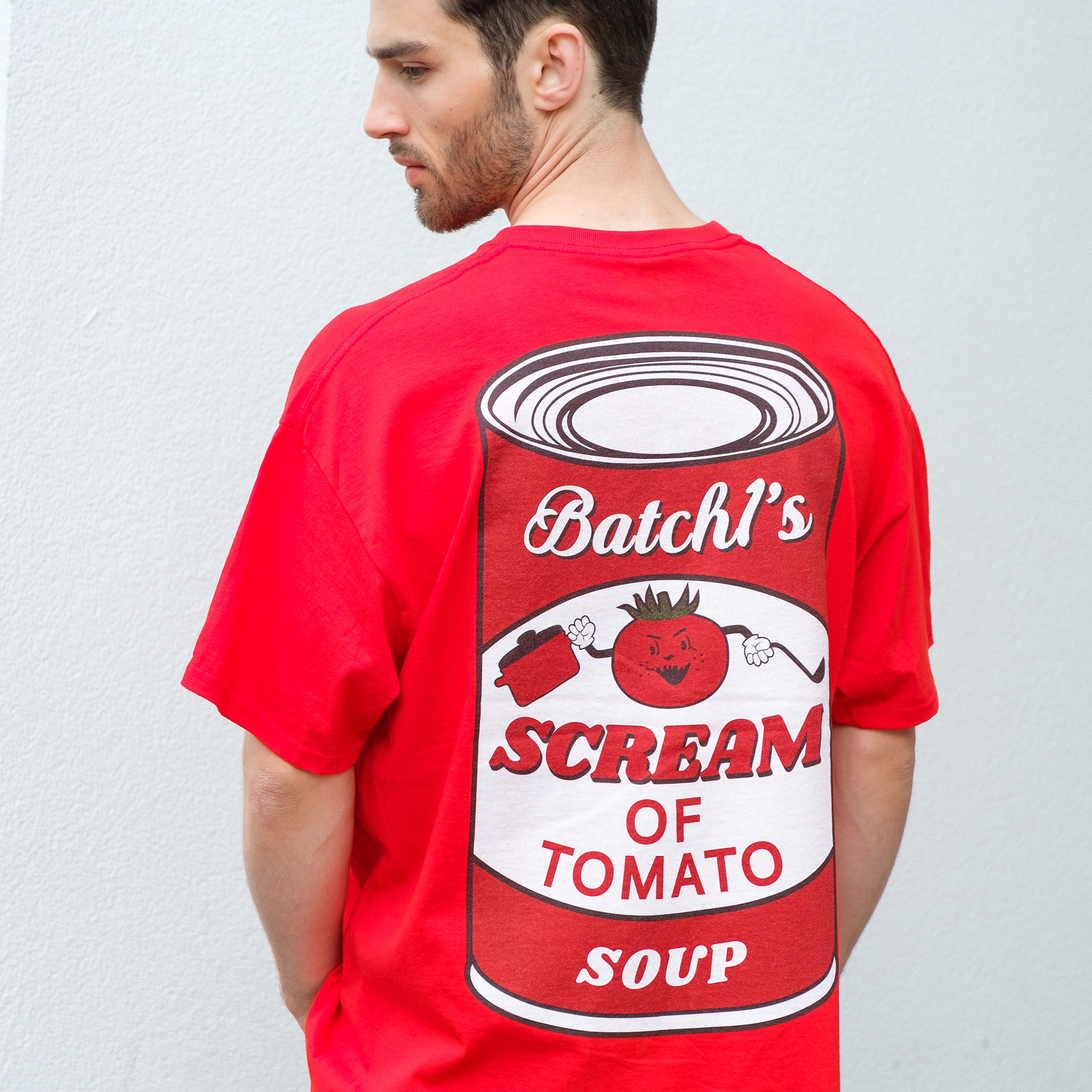 Image of Scream Of Tomato Soup Men's Slogan T-Shirt