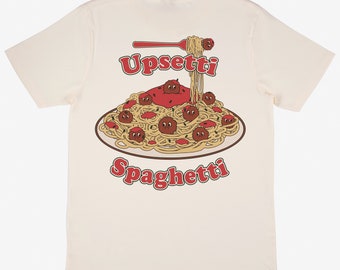 Upsetti Spaghetti Men's Slogan T-Shirt