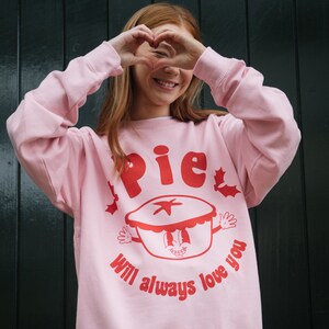 Pie Will Always Love You damski sweter świąteczny
