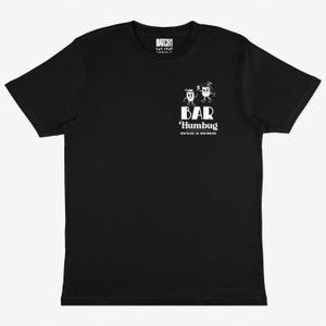 Bar Humbug Weihnachts T-Shirt in Schwarz