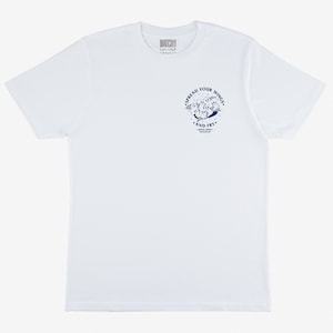 Spread Your Wings Unisex Fried Chicken Graphic T-Shirt in White image 6