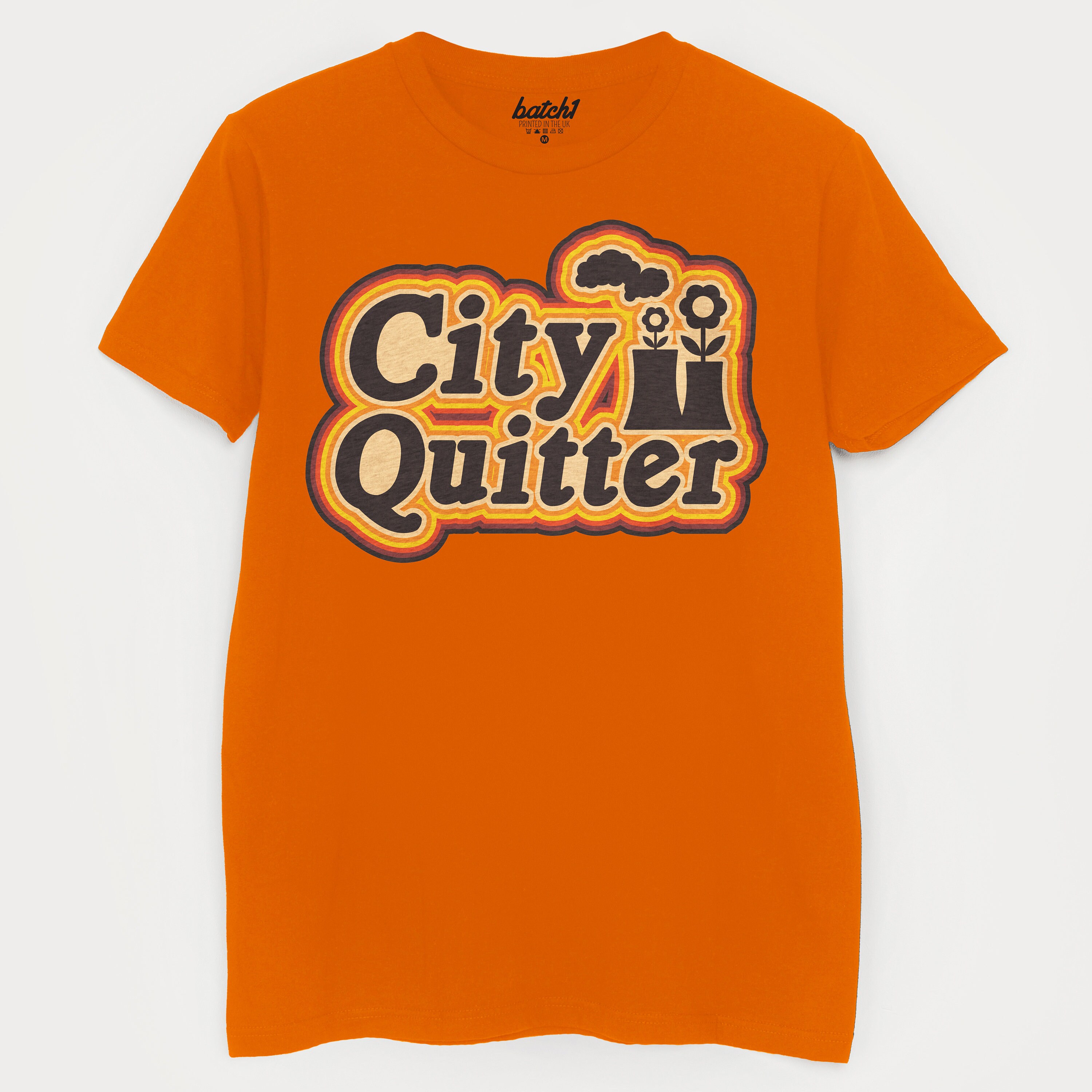 Image of City Quitter Men's Slogan T-Shirt