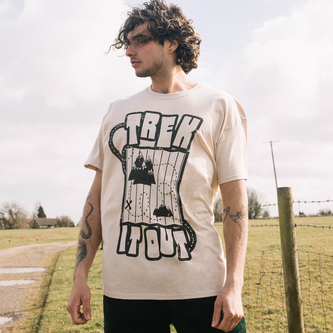 Trek It Out Men's Slogan T-shirt